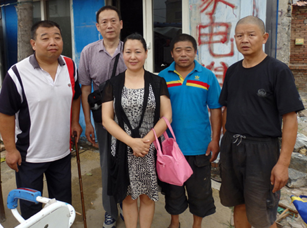 李岗,柴延勇,张茂忠,袁心涛四位自强不息残疾人成功创业开店--济南市